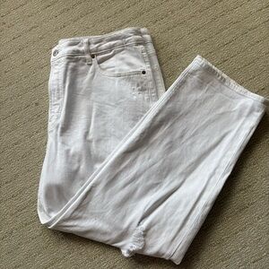 Old Navy White High Rise OG Loose Jeans